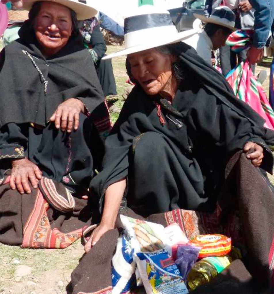 Las “abuelitas de Voserdem Espíritu Santa Nazaria Ignacia” de Ovejería